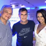 Orlando Giglio, da Iberostar, com MarioAntonio, da Trend e sua esposa, Aline Lime com